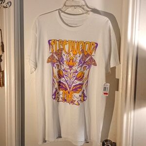 Fleetwood Mac Women's Graphic Band Tee with Short Sleeves, Sizes